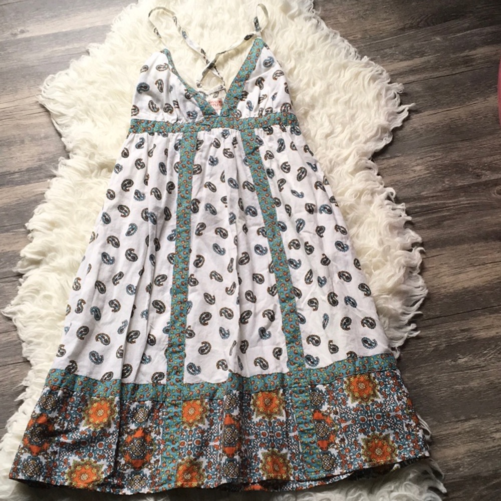 Cute summer dress in paisley pattern